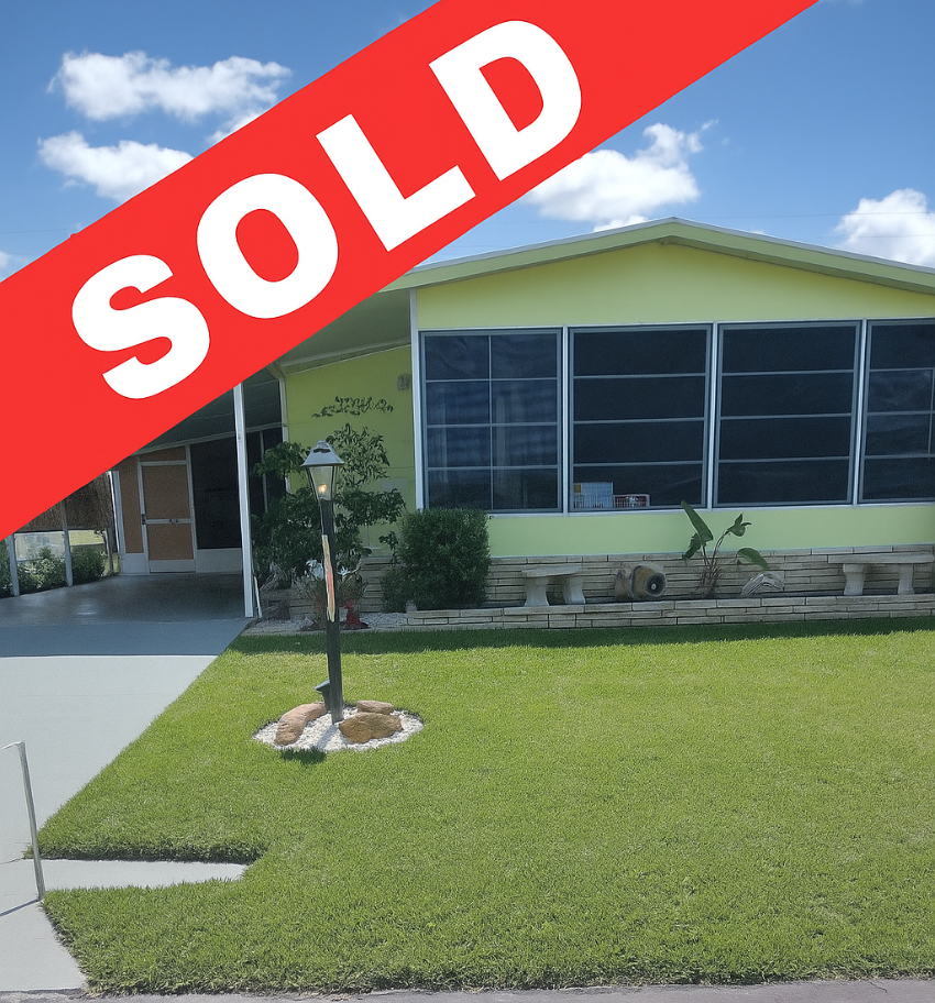 Winter Haven, FL Mobile Home for Sale located at 159 Sweet Circle Orange Manor West